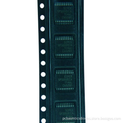 IC TXRX, RS232, SP3222ECA Exar, 20-SSOP